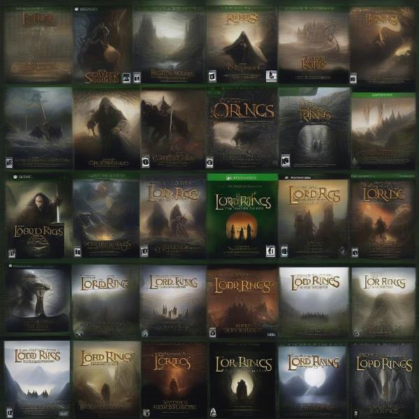 LOTR Xbox Game Collection