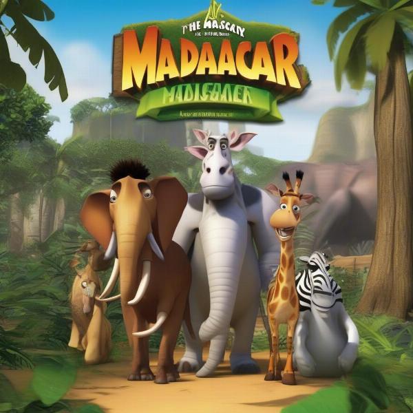 madagascar gameplay screenshot alex marty melman gloria