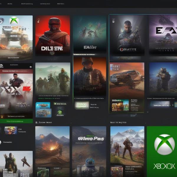 Xbox Game Pass EA Play Library Games