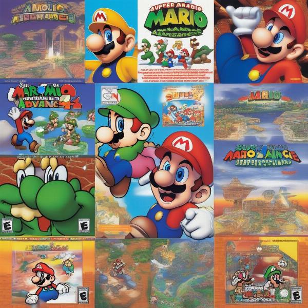 gba mario games comparison