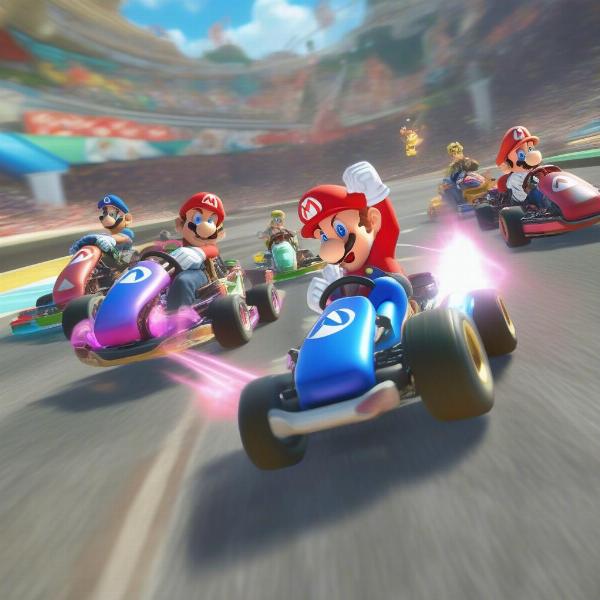 mario kart deluxe on switch