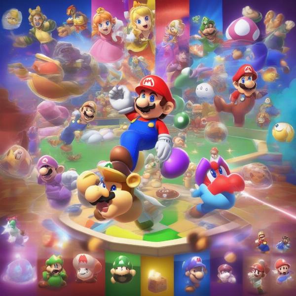 mario party superstars minigames