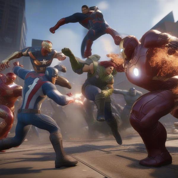 Marvel Avengers Xbox One Gameplay