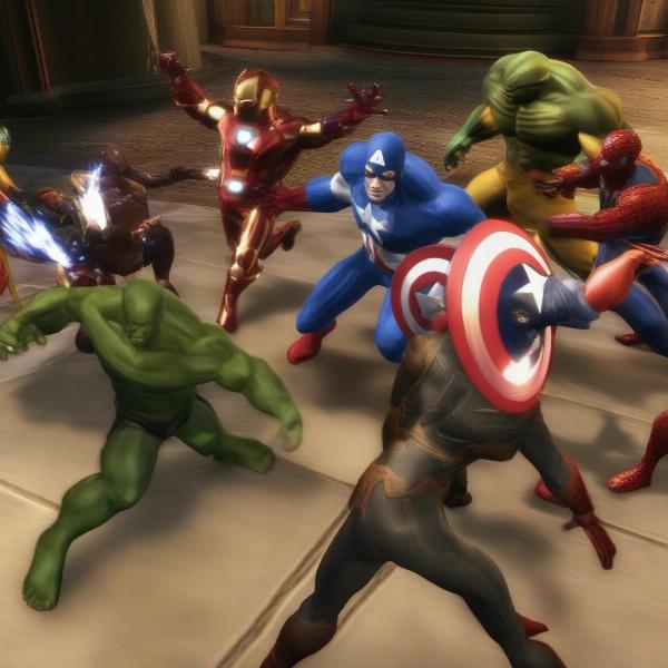 marvel ultimate alliance gameplay