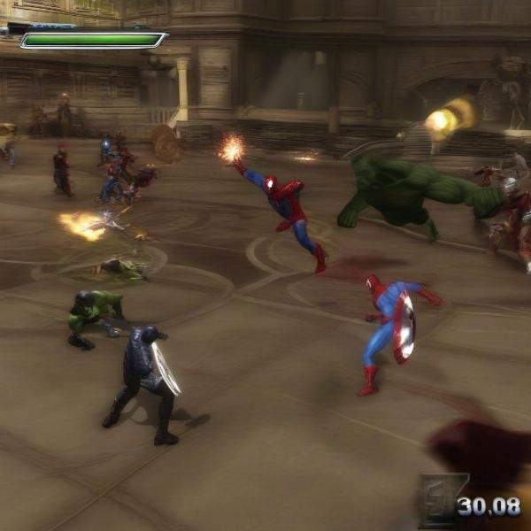 Marvel Ultimate Alliance Xbox 360 Gameplay