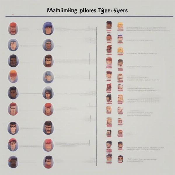 matchmaking skill tiers visualization