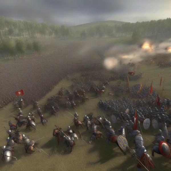 medieval 2 total war battle tactics