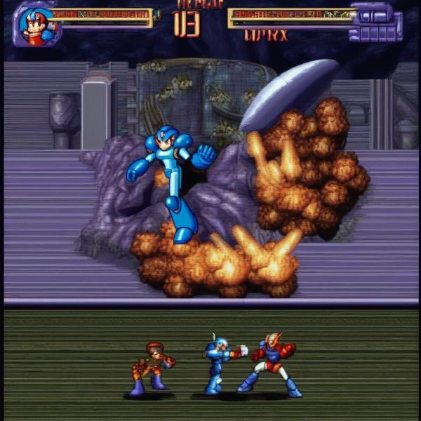 Mega Man X SNES gameplay screenshot