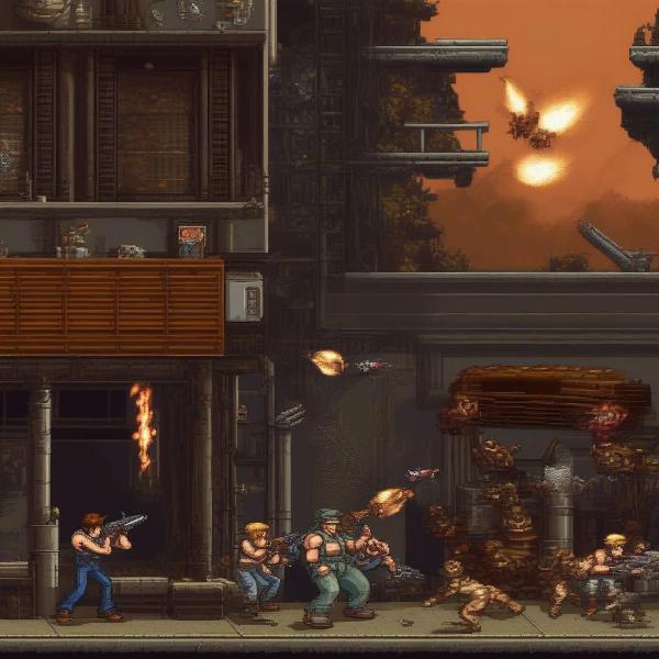 metal slug coop gameplay fightcade online