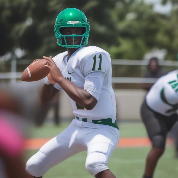 quarterback-throwing-ball-during-miami-central-football-game