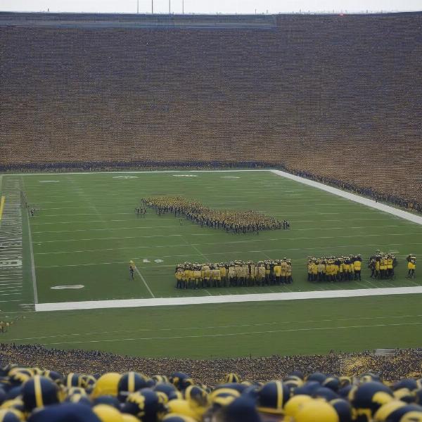 michigan football team game