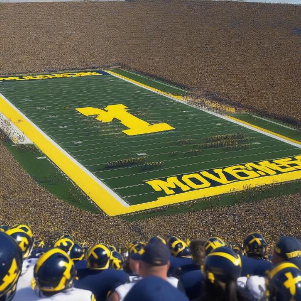 michigan wolverines football kickoff to start the season