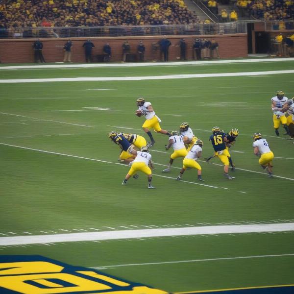michigan wolverines offensive drive first game season