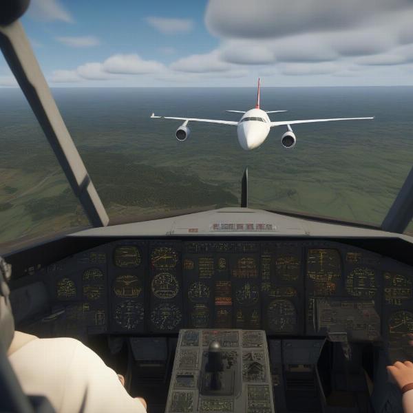 High fidelity graphics in Microsoft Flight Simulator