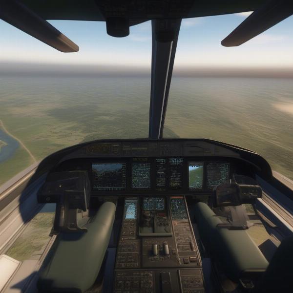 Realistic flying experience in Microsoft Flight Simulator on PC