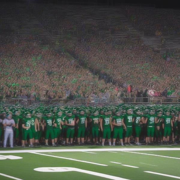 millard west football home game atmosphere