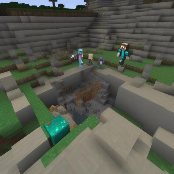 minecraft mid game xp farming methods