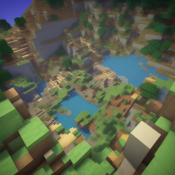 minecraft open world sandbox
