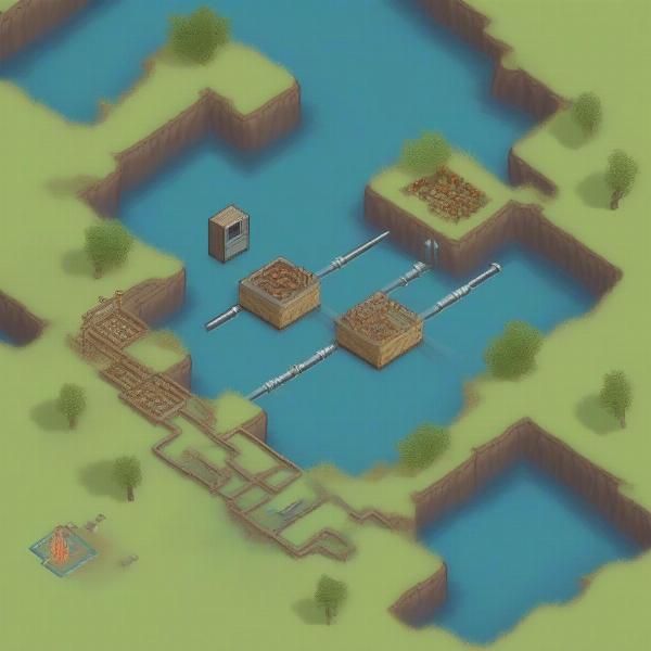 minecraft simple mob farm design
