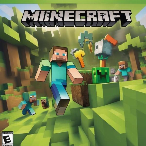 minecraft xbox 360 cover art