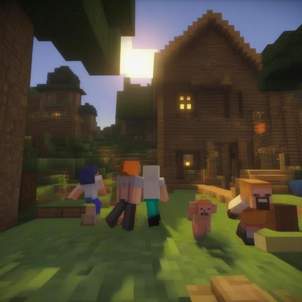 minecraft xbox 360 in game view