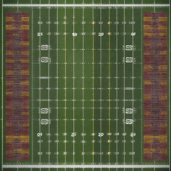 a visual showing contrasting styles of minnesota and usc football teams