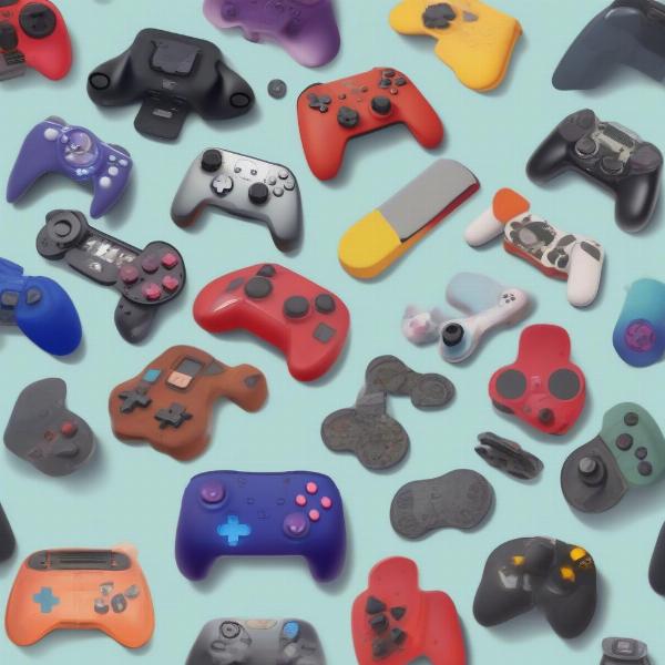 multiple mobile game controllers types