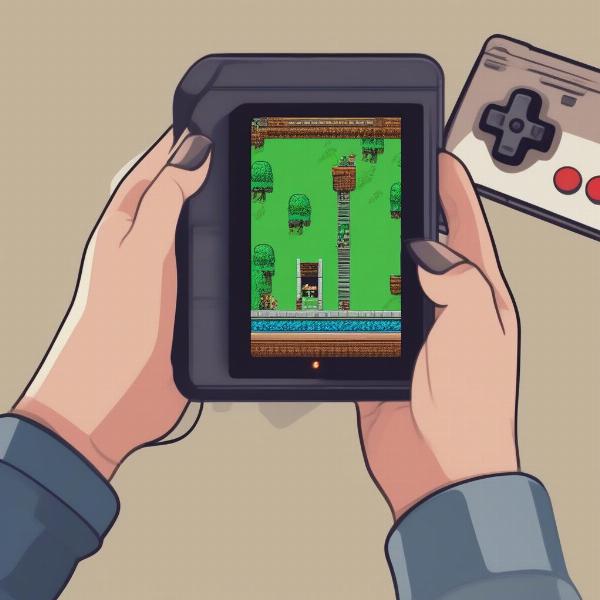 Mobile Retro Game Emulator on a Smartphone