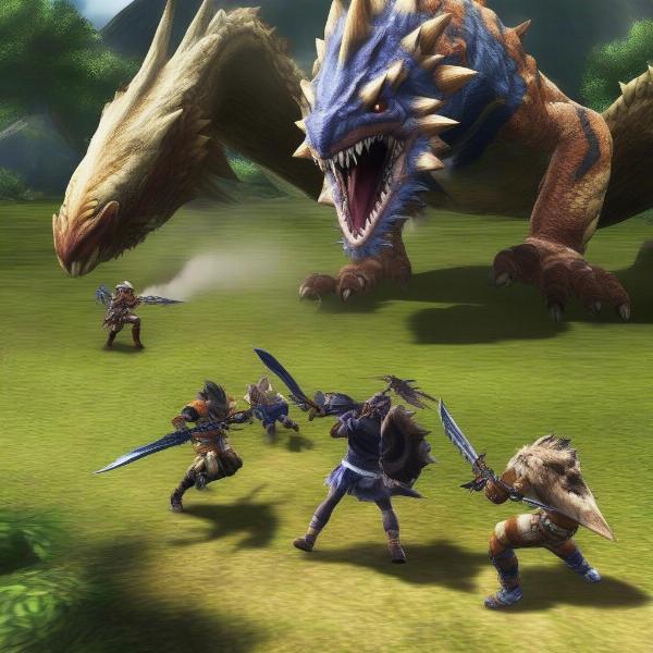 monster hunter 4 ultimate cooperative gameplay
