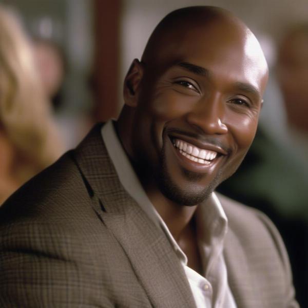 morris chestnut với nụ cười quyến rũ trong two can play that game