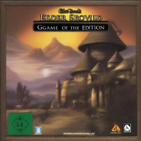 Morrowind Game of the Year Edition Xbox Box Art