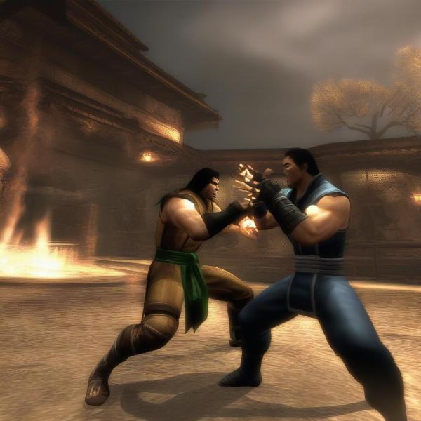 mortal kombat deadly alliance xbox gameplay screen
