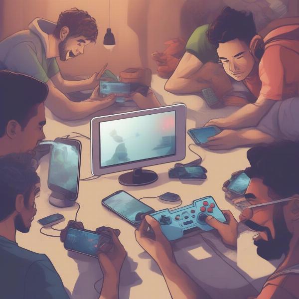 multiple-gamers-sharing-games