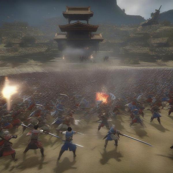 musou game warrior fighting