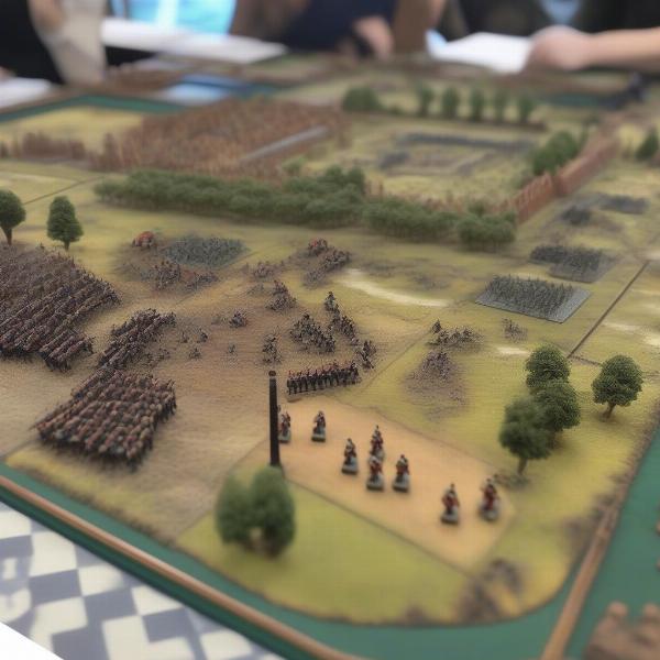 Napoleonic Wars Board Game Battlefield Tactics