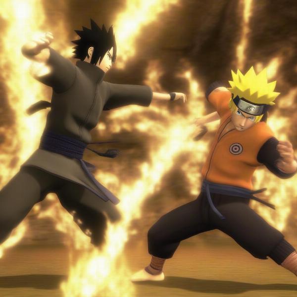 Ultimate Ninja Storm 2 in action