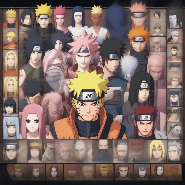 Ultimate Ninja Storm 3 Character roster
