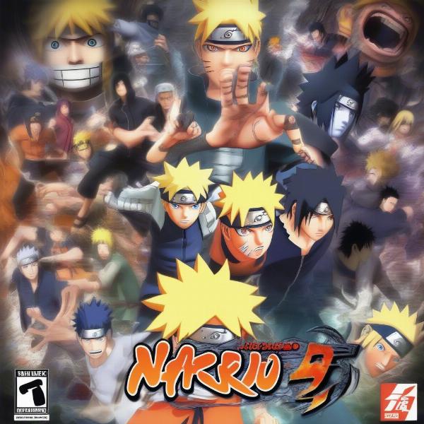 Naruto Shippuden Xbox 360 game cover