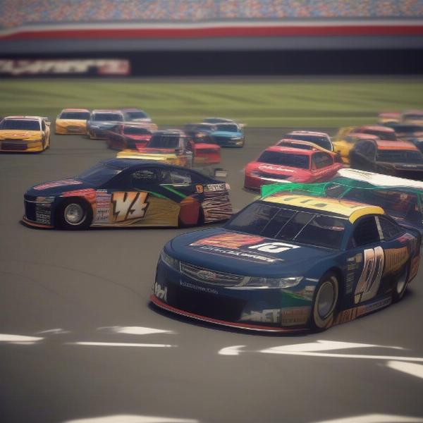 realistic nascar racing game