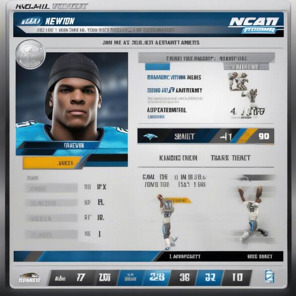 ncaa football cam newton stats
