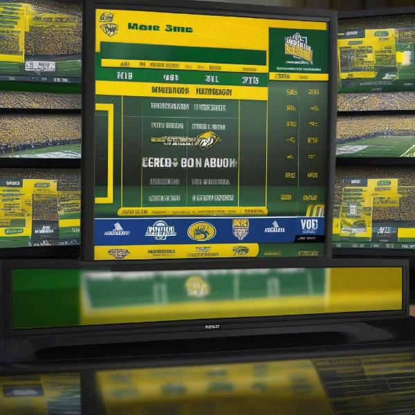 tv-screen-showing-ndsu-football
