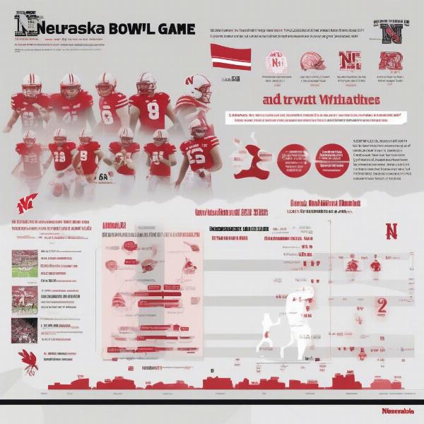 Nebraska Cornhuskers Bowl Game History Infographic