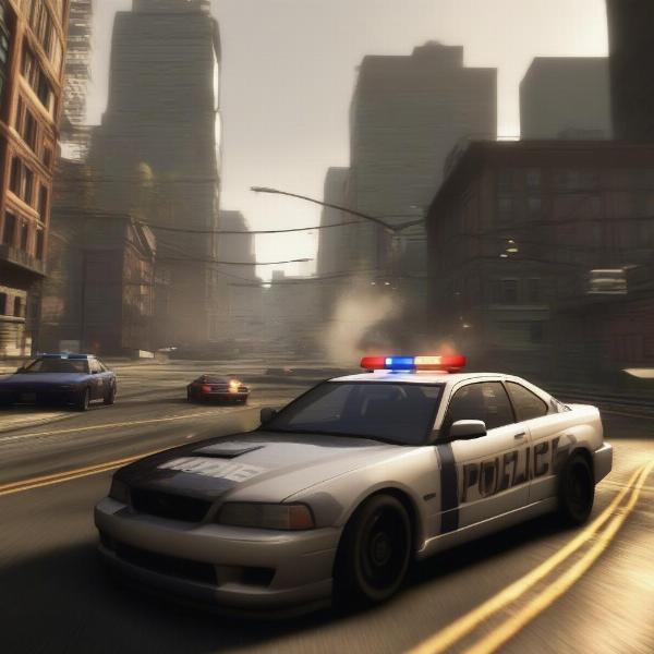 Need for Speed Most Wanted intense street racing gameplay
