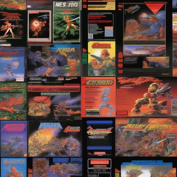 nes action games exploration combat