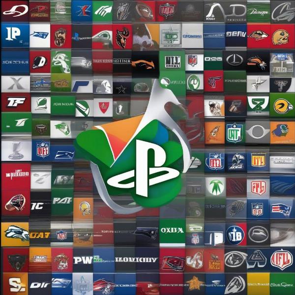 pc and console icons next to an nfl logo