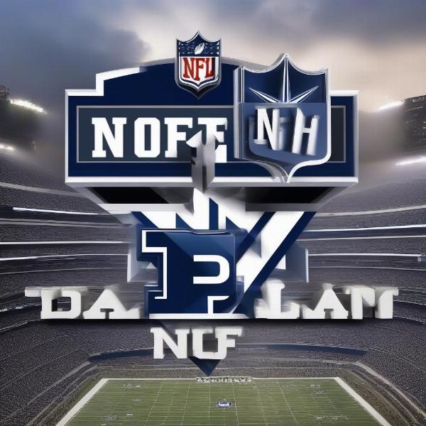 nfl plus logo showing dallas cowboys game