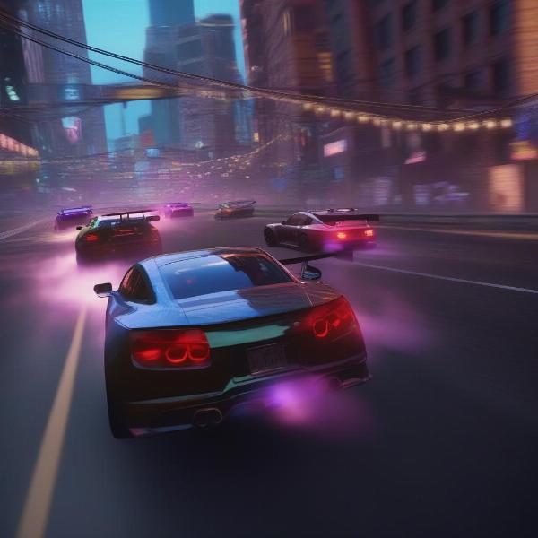 nfs unbound street racing on ps5 showcasing graphics and high energy