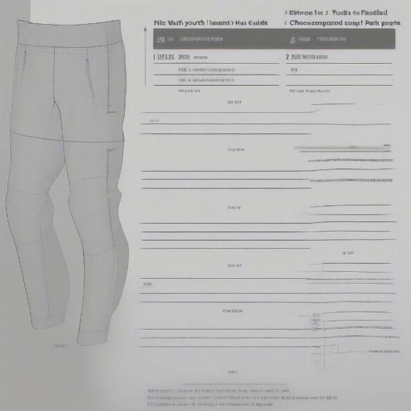 nike youth football pants sizing fit guide