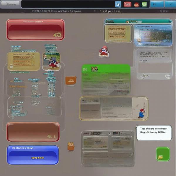 nintendo 3ds playing ds game on dual screen