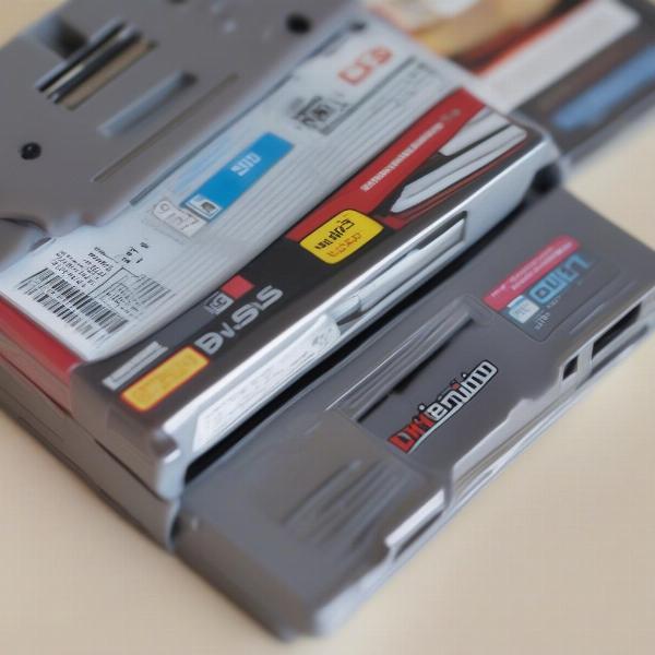 nintendo ds and 3ds game cartridges comparison